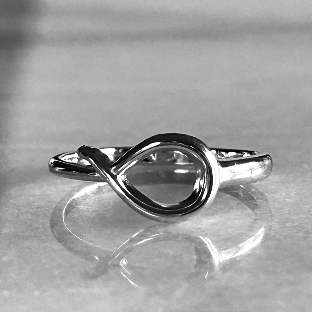 NATALIYA V COLLISTER NVC Modernist .925 Sterling Silver Ring Size 6.5